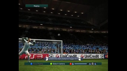 Страхотен гол на Robin Van Persie | Pes 12
