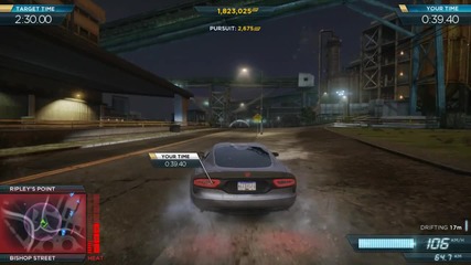 Need For Speed Most Wanted 2012 - Dodge S R T Viper G T S - The Hunted