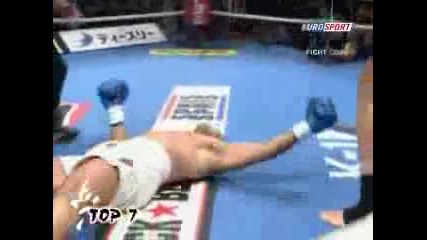 Top 10 K1 Knock - Outs 2007 Mma Kick Boxing