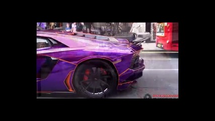 Най-смешното Lamborghini Aventador + звук