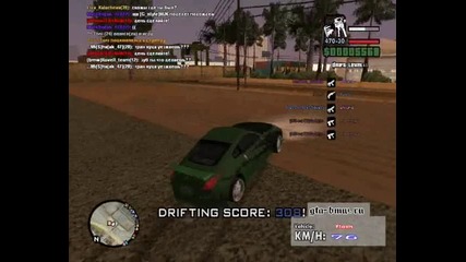 driftove s nisan 350z na gta