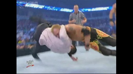 Dashing Cody Rhodes and Drew Mcintyre attack Matt Hardy and Christian ( 20.8.2010 ) 