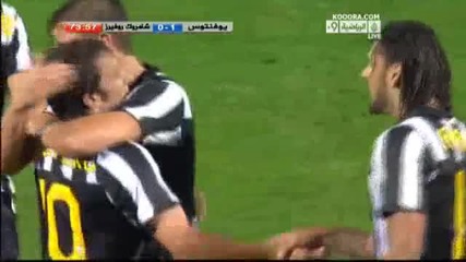 Del Piero Goal - Juventus Vs Shamrock Rovers - Free Kick
