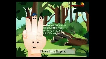 Десет малки пръстчета - Детска песничка 