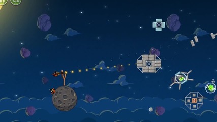 Bomb explodes on to Angry Birds Space on March 22
