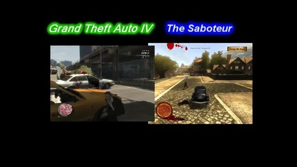 The Saboteur vs. Grand Theft Auto Iv 