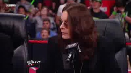Wwe Raw Highlights - Ozzy and Sharon Osbourne Guest Host