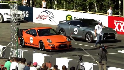 Nissan Gtr Ekutec vs Porsche 9ff Gt1000