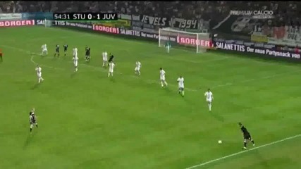 Sturm Graz Vs Juventus 1 - 2 - All Goals & Match Highlights - August 19 2010 - [hd]