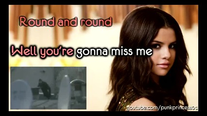 Round & Round (instrumental_karaoke)-selena Gomez & The Scene Official