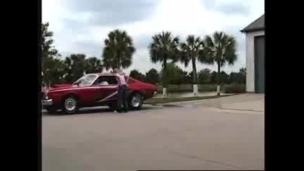 big block v8 burnout