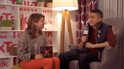 Interview with Jahmene Douglas - Backstage with Talktalk - The X Factor Uk 2012
