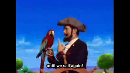 Lazy Town (мързелград) You Are A Pirate (english Subs)