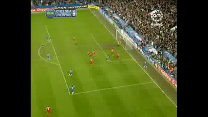 Гол На Дрогба За 3:1 (челси - Ливърпул) полуфинал за Шампионската Лига