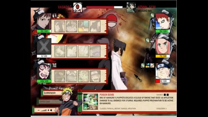 Naruto - Arena streak team 