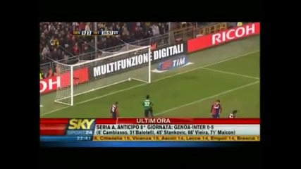 Genoa - Inter 0 - 5 