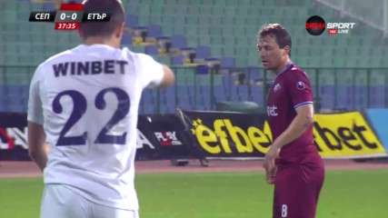 Галчев закова Етър от фаул - 1:0