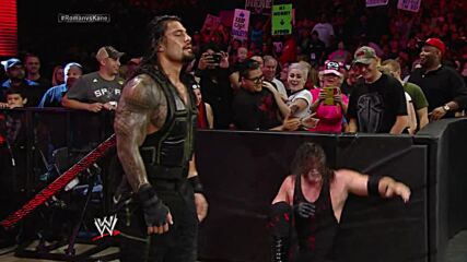 Roman Reigns vs. Kane – Last Man Standing Match: Raw, Aug. 4, 2014 (Full Match)
