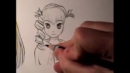 How to Draw Manga Hair - Curly Vs. Straight