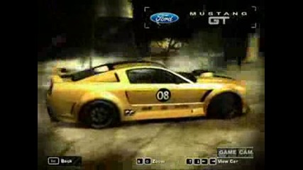 Need For Speed Most Wanted Mustang Gt Tuning by Weezard