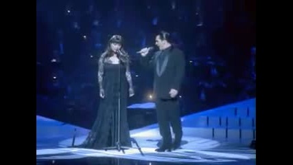 Сара Брайтман и Антонио "фантомът от операта"
