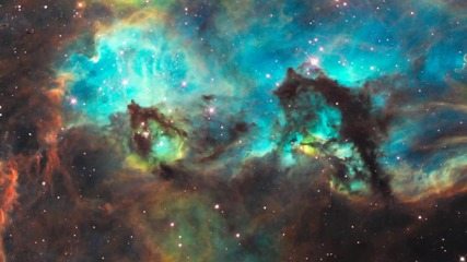 Снимките на телескопа Хъбъл Hd (720p)