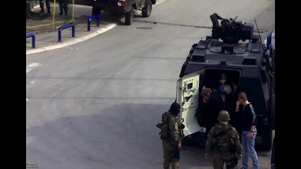 Куманово под полицейска обсада, населението се евакуира