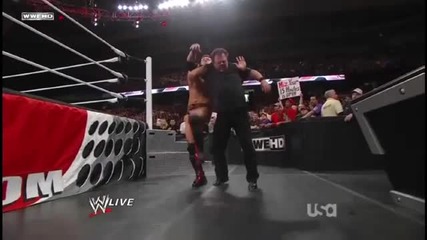 The Miz - Skull Crushing Finale on the floor
