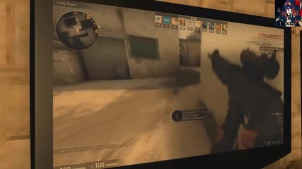 minecraft animation (steve play Cs:go)