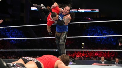 Baron Corbin pummels The Miz in front of his wife Maryse: Survivor Series 2017 (WWE Network Exclusive)