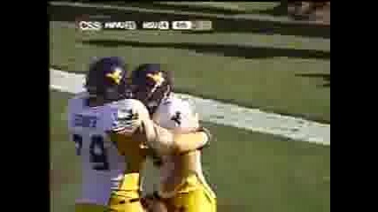 Owen Schmitt Td run Wvu vs. Mississippi State 10 - 7 - 06