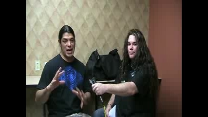 Metallica - Interview With Robert Trujillo (1/2)