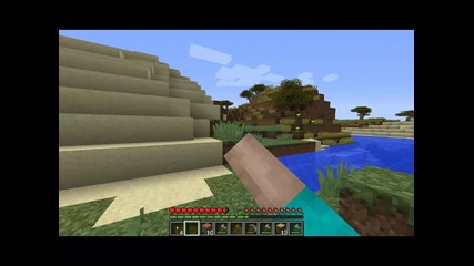 Minecraft оцеляване епизод 1