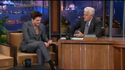 Robert Pattinson on Jay Leno (march 2011)
