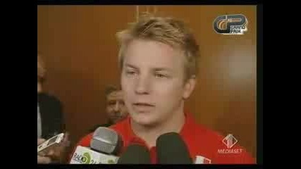 Kimi Intervista - Bologna Motor Show