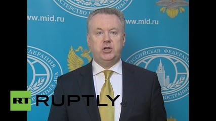 Russia: "Deeply disappointed" with EU's "Russophobic" sanction extension - FM spokesman