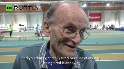 100-Year-Old Athlete Looks to Break Record at International Championship