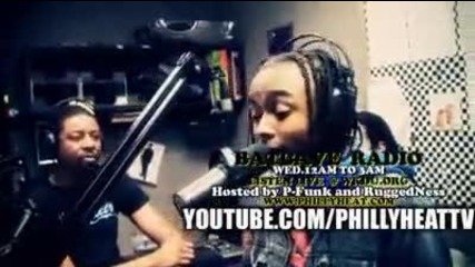 Bars: 16yr Old From Philly Flows For 10 Minutes Straight On Batcave Radio! 