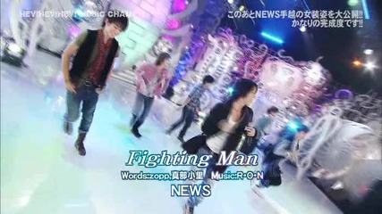 [ Hey!x3 ] 2010.11.01 News - Fighting Man + Talk