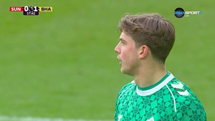 Goal by Brighton and Hove Albion