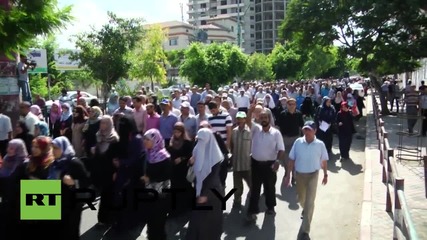 State of Palestine: 13,000 UNRWA workers march through Gaza while on strike