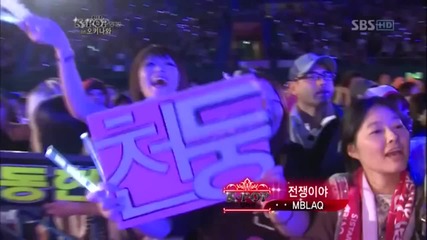 [live] Mblaq - it's War (okinawa 01.11.2012)