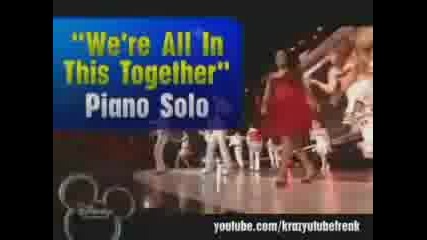 High School Musical - Were All In This Together (piano Solo Version)