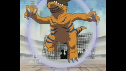 Digimon Season 1 Ep.16 - the arrival of skullgreymon {eng udio} 