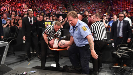OMG! Kevin Owens thrown off steel cage by Braun Strowman: WWE Now