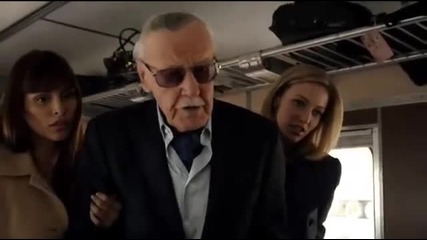 Великият създател и живата легенда Стан Лий с кратка роля в сериала Агентите на Щ. И. Т. (2013-2014)