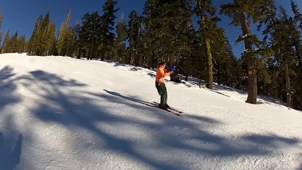 ски спускане със стил