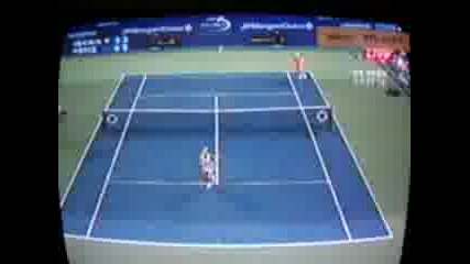 Tennis - US Open 2005 - Pierce - Henin-Har