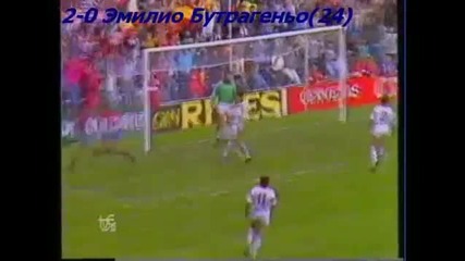 1990 Spain vs. Hungary 4-0