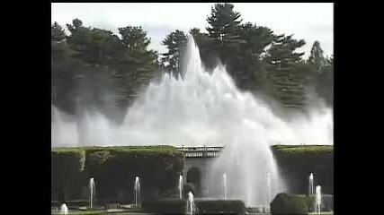 Pipe Organ and Fountains at Longwood Gardens 